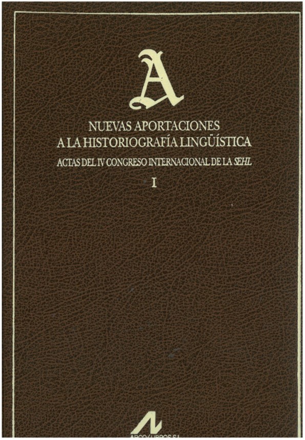Congosto Martín, Y. (2004). El Vocabulario Marítimo de Sevilla (1696, 1722) como autoridad lexicográfica. En C. J. Corrales, J. Dorta, A. N.